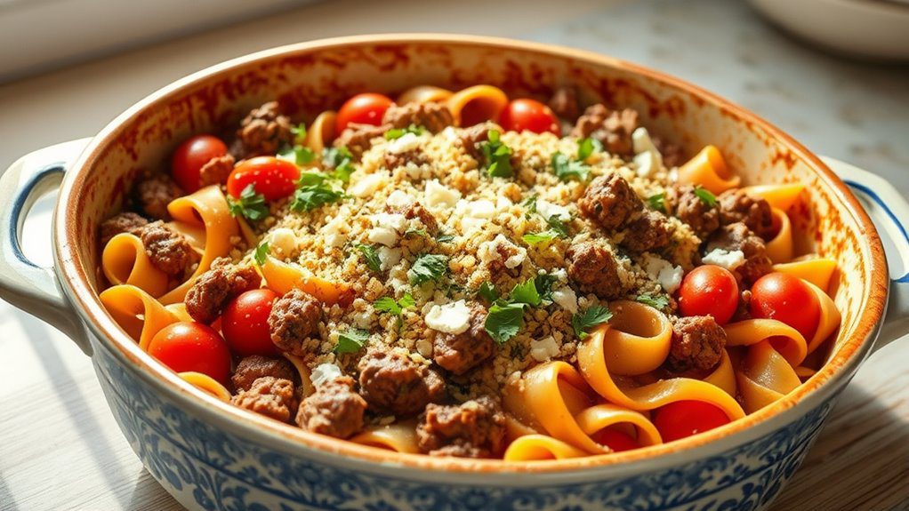 greek hamburger casserole recipe greek hamburger casserole recipe