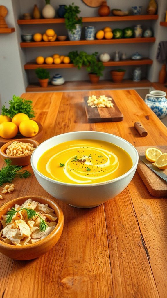 greek lemon chicken soup