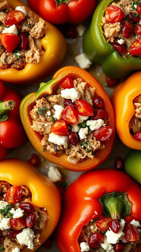 greek stuffed peppers recipe greek stuffed peppers recipe