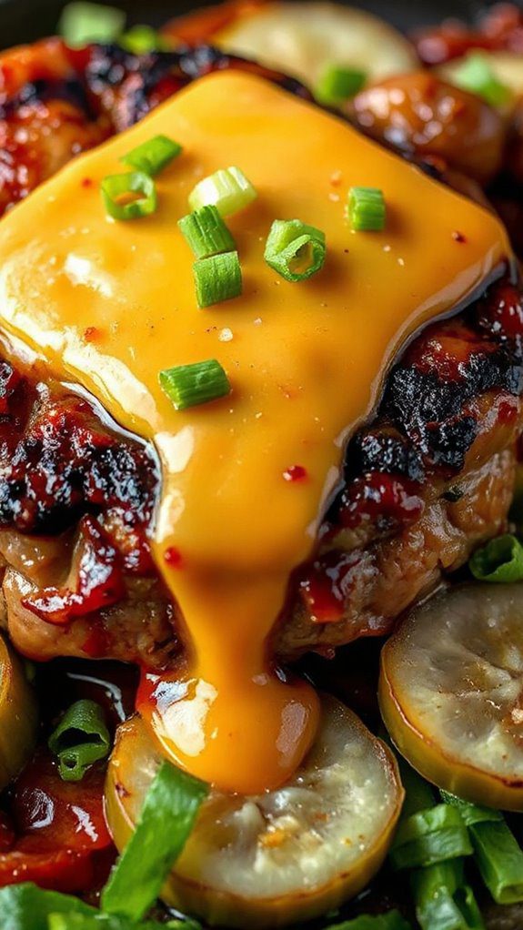 grilled beef with cheddar grilled beef with cheddar