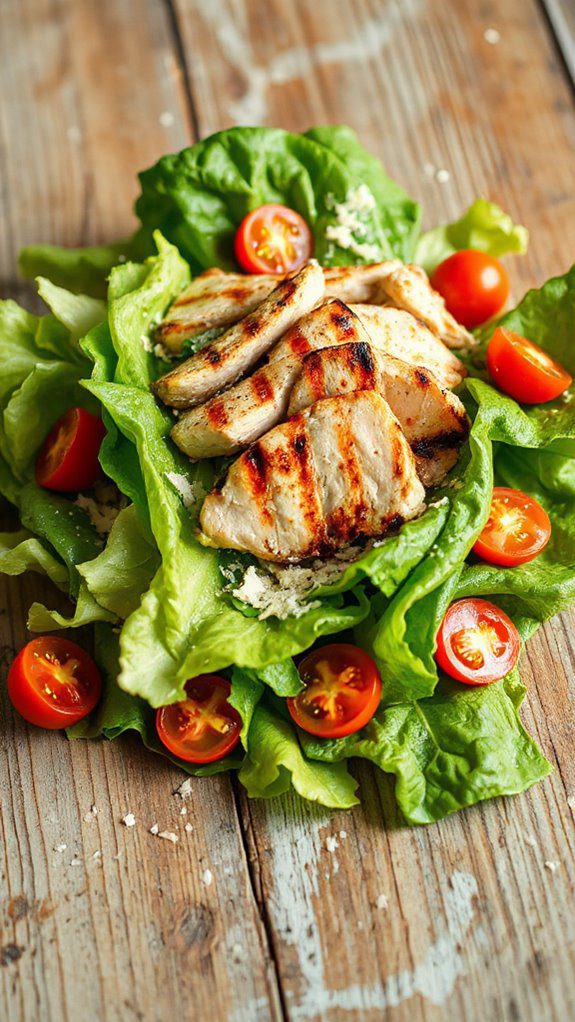grilled chicken caesar salad