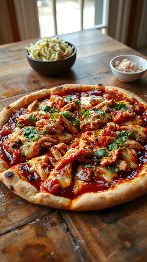 grilled chicken pizza delight