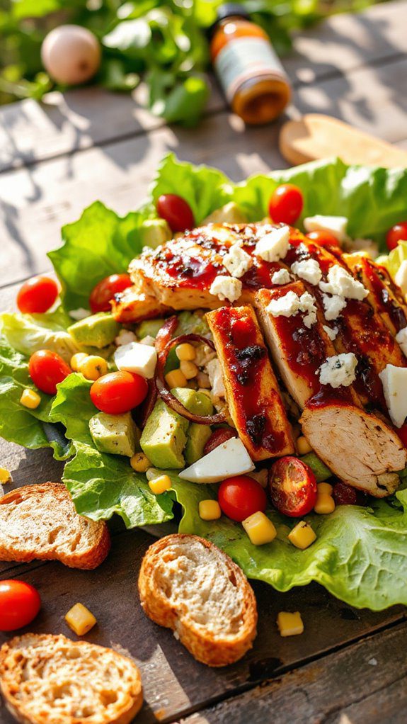 grilled chicken salad delight
