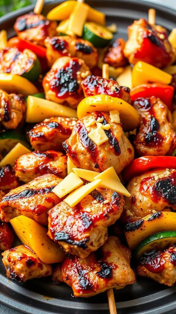 grilled chicken with cheddar grilled chicken with cheddar