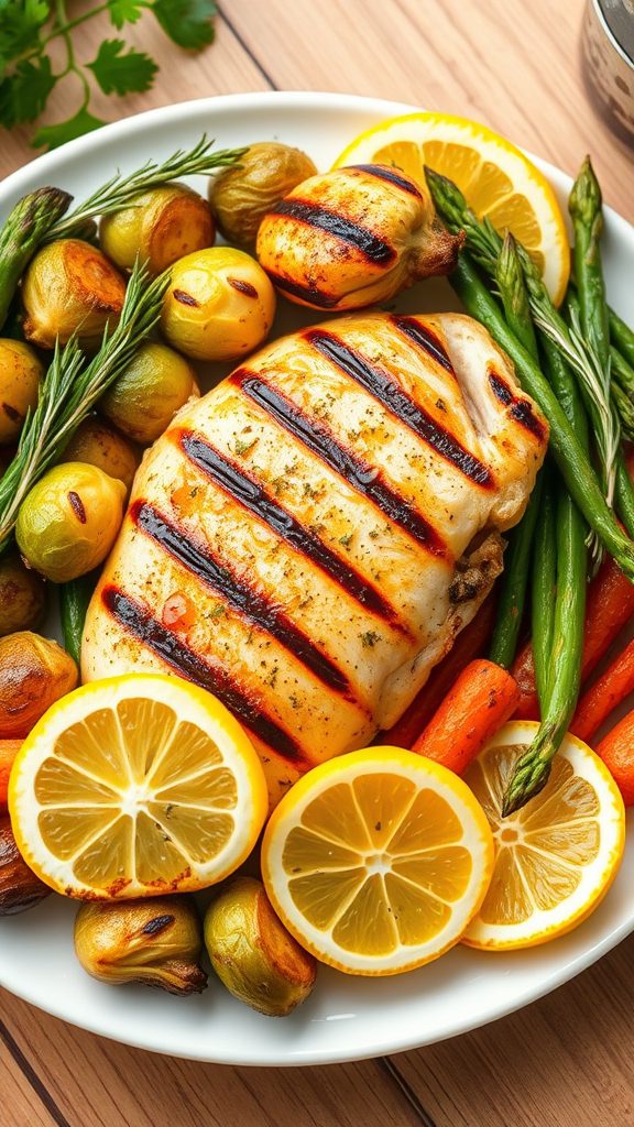 grilled chicken with herbs grilled chicken with herbs