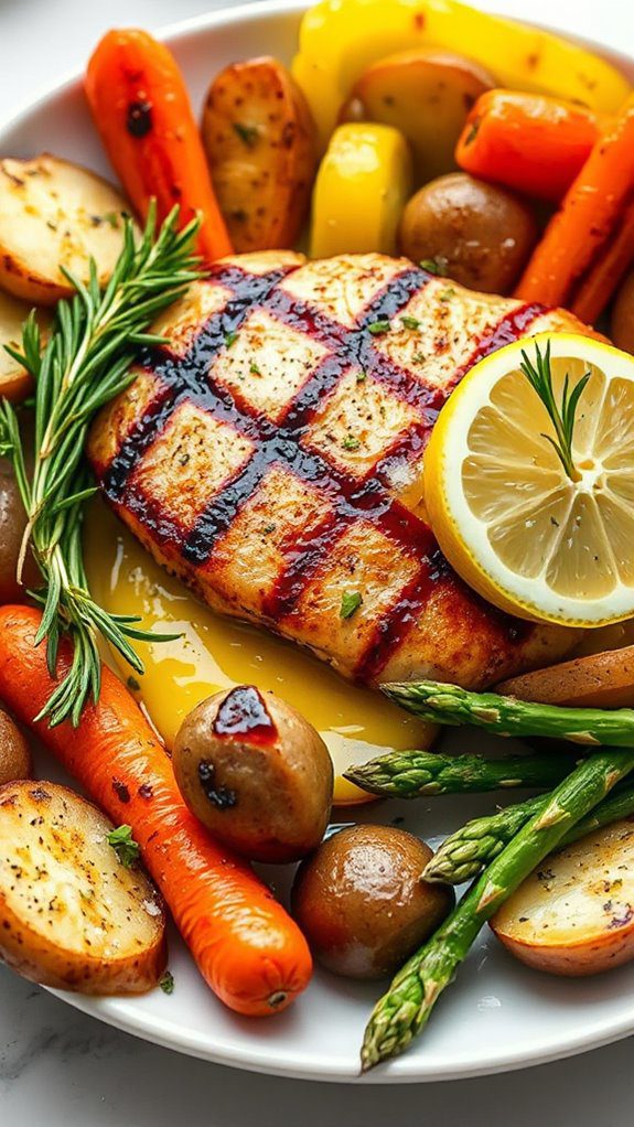 grilled chicken with herbs grilled chicken with herbs