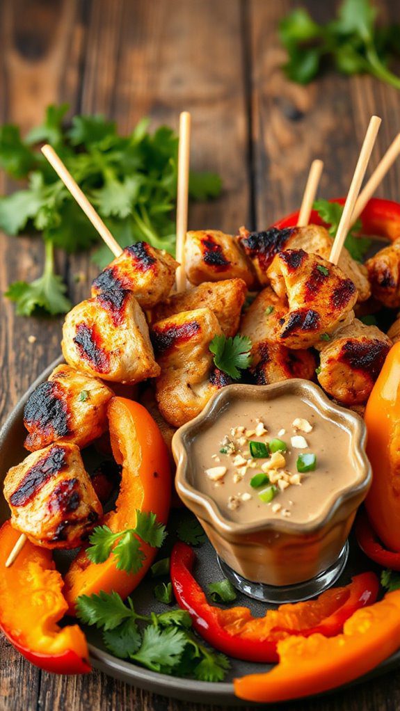 grilled chicken with sauce