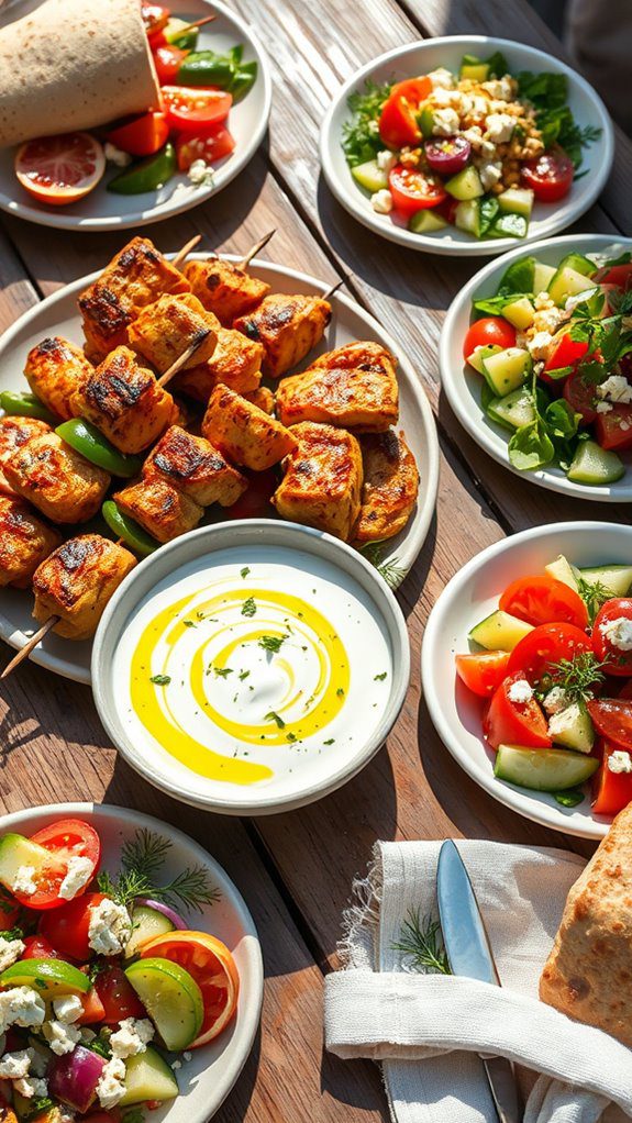 grilled chicken with sauce