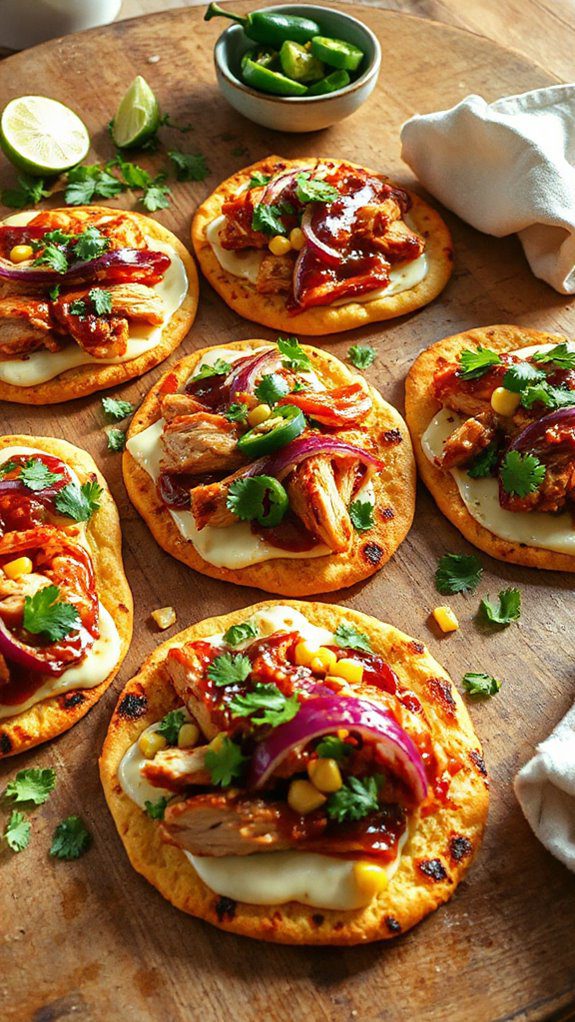 grilled flatbreads with chicken grilled flatbreads with chicken