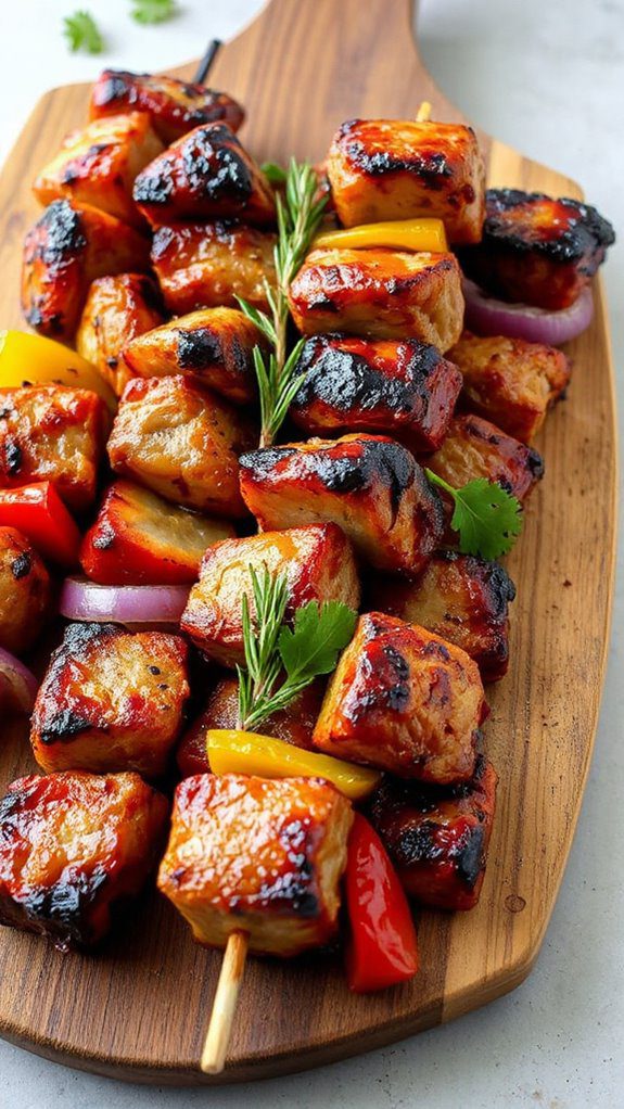 grilled pork skewers recipe grilled pork skewers recipe