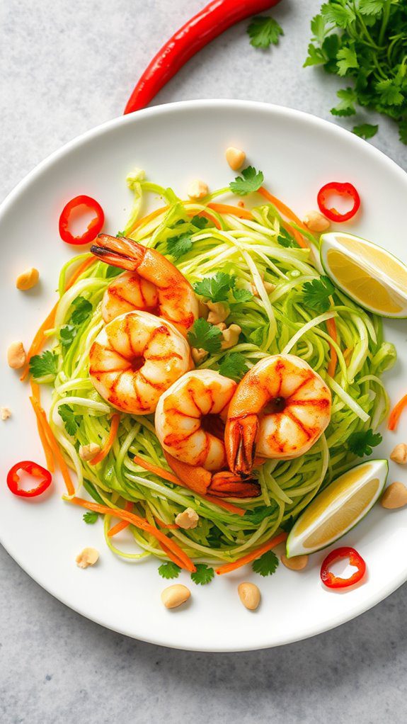 grilled shrimp cabbage salad grilled shrimp cabbage salad