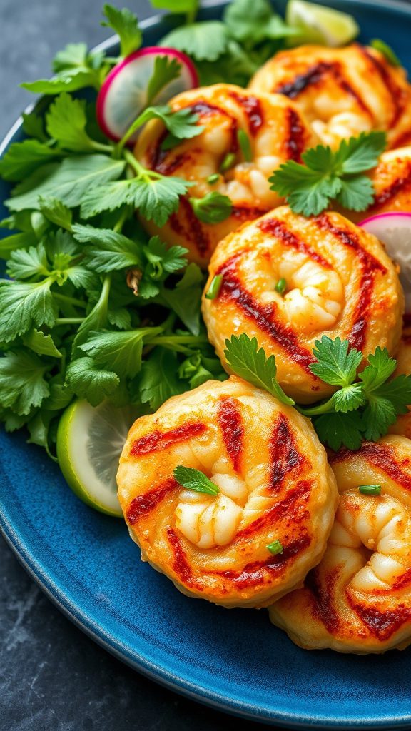 grilled shrimp cake recipe