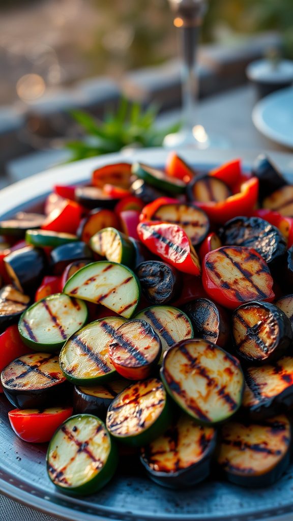 grilled smoky vegetable mix grilled smoky vegetable mix