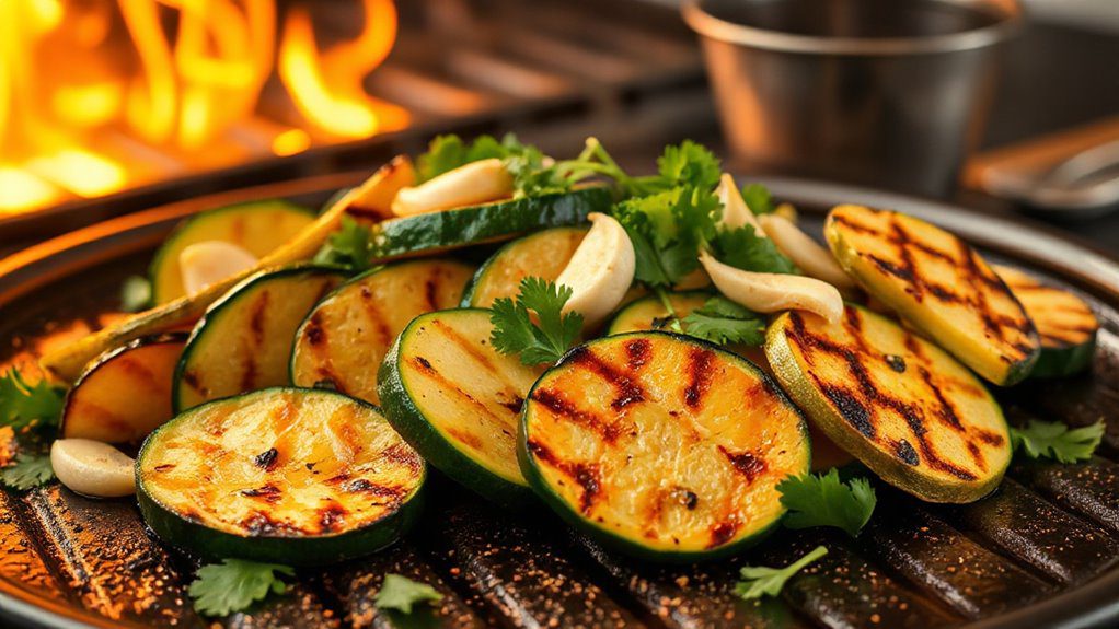 grilled zucchini and squash
