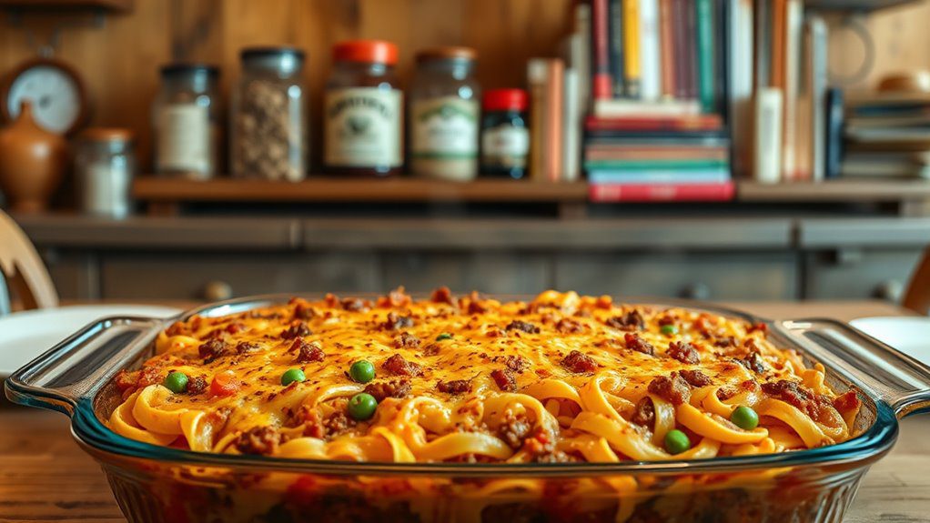hamburger noodle casserole recipe hamburger noodle casserole recipe