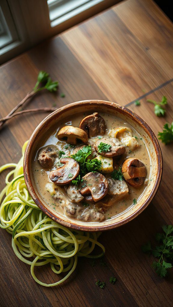 healthy beef stroganoff recipe