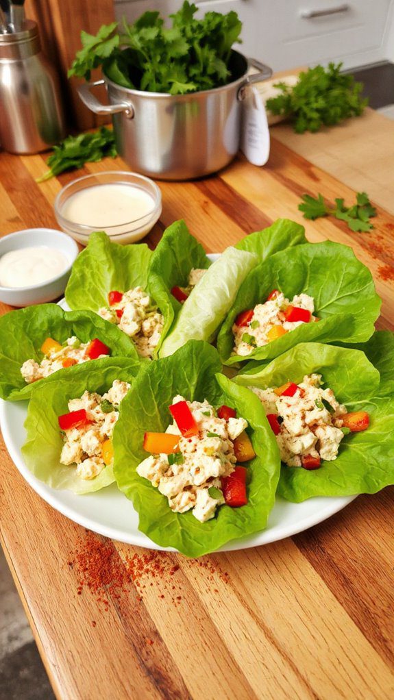healthy chicken salad wraps healthy chicken salad wraps