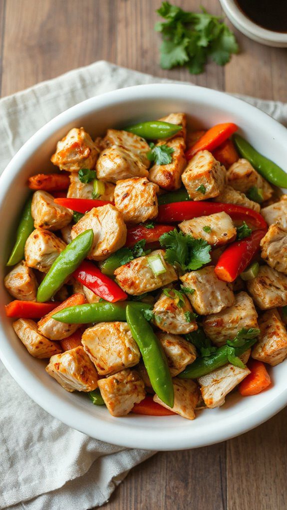 healthy chicken vegetable stir fry healthy chicken vegetable stir fry
