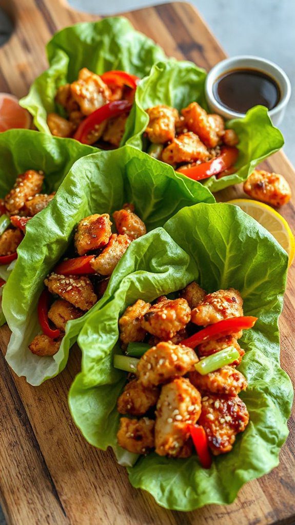 healthy chicken wraps recipe