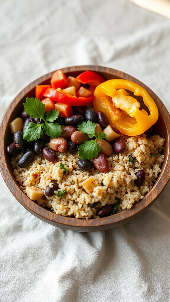 healthy grain and legumes