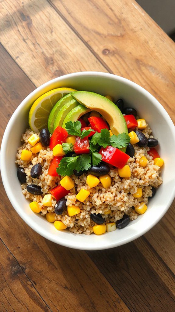 healthy grain and protein healthy grain and protein