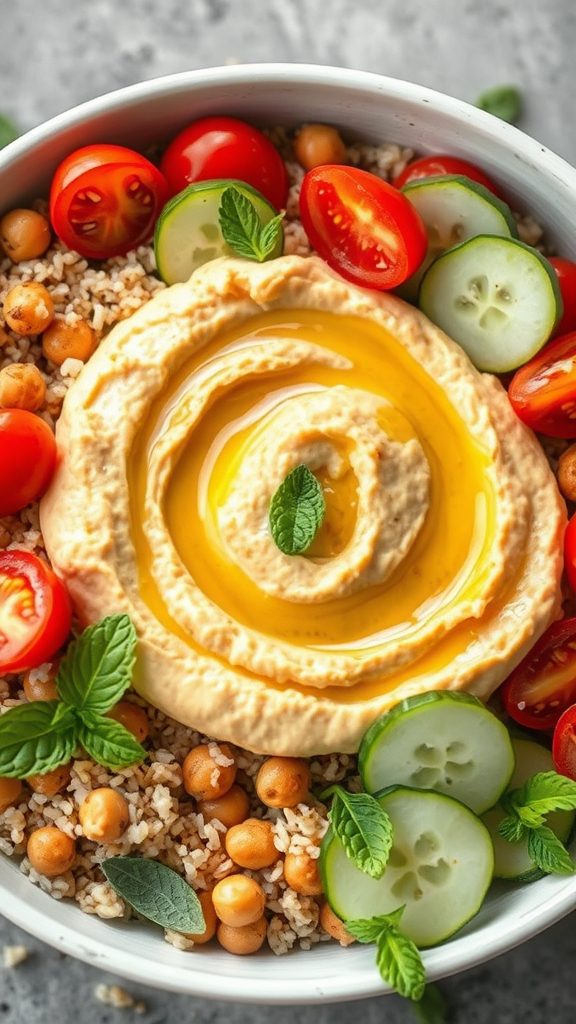 healthy mediterranean grain dish healthy mediterranean grain dish