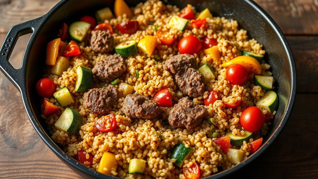 healthy quinoa skillet recipe healthy quinoa skillet recipe