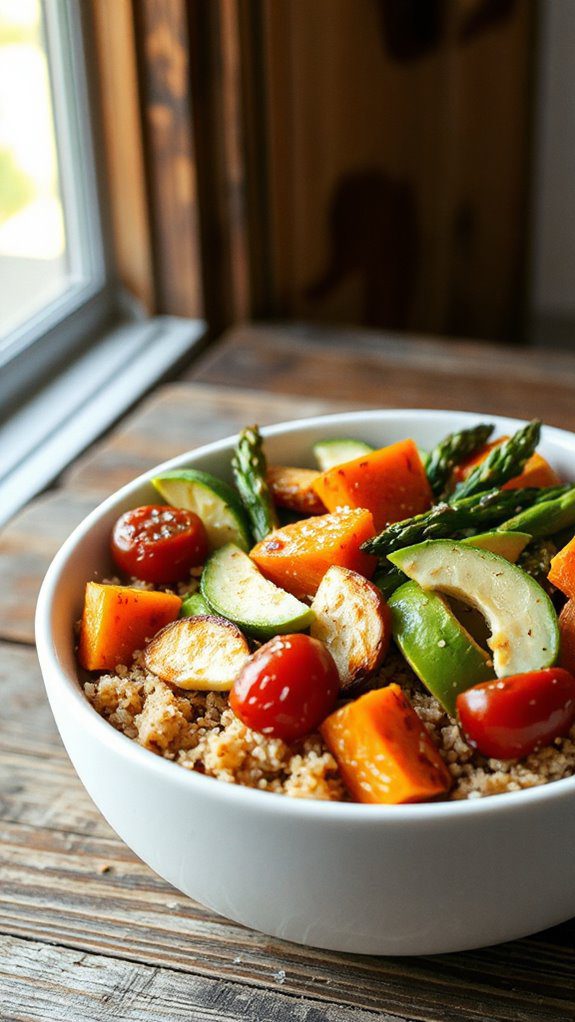 healthy quinoa vegetable dish healthy quinoa vegetable dish