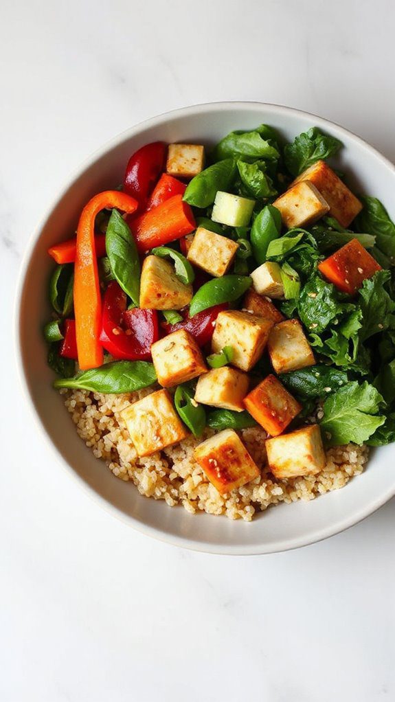 healthy quinoa veggie bowl healthy quinoa veggie bowl