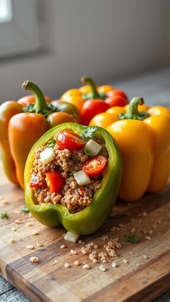 healthy stuffed pepper recipe healthy stuffed pepper recipe
