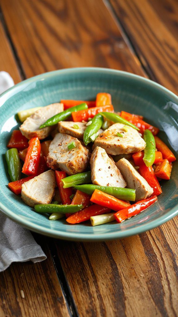 healthy turkey vegetable stir fry healthy turkey vegetable stir fry
