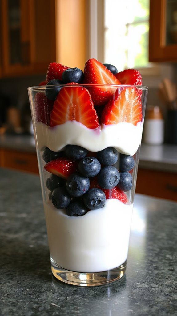healthy yogurt berry treat healthy yogurt berry treat