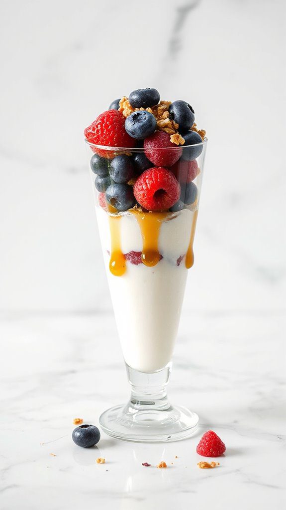 healthy yogurt breakfast layers