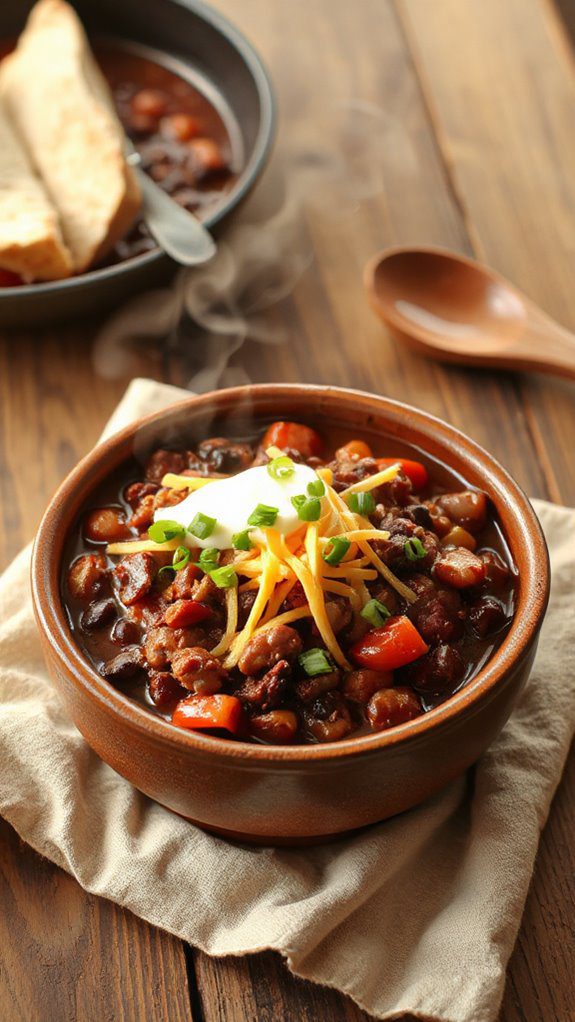 hearty beef bean stew