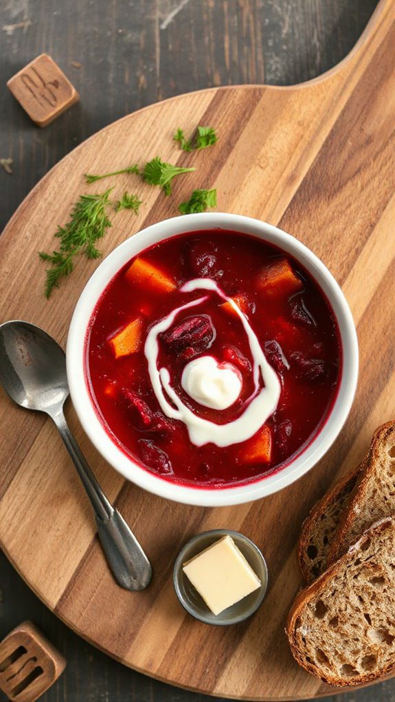hearty beetroot soup recipe