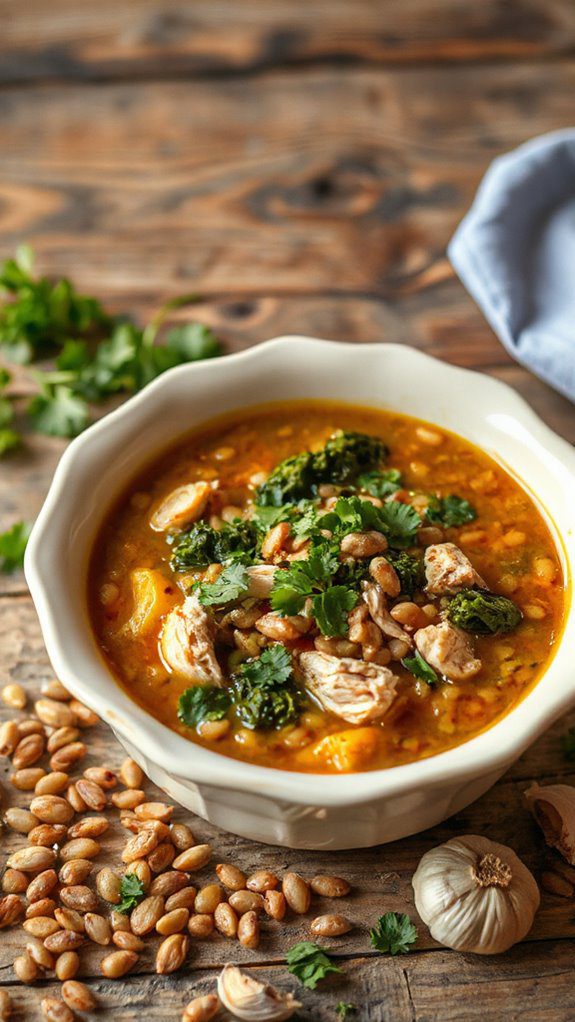 hearty chicken lentil soup hearty chicken lentil soup