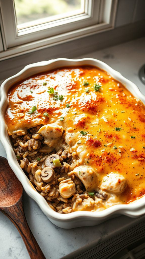 hearty chicken rice bake hearty chicken rice bake