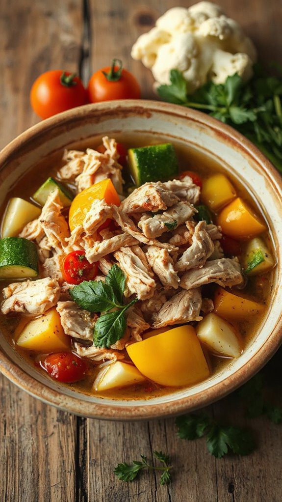 hearty chicken vegetable soup hearty chicken vegetable soup