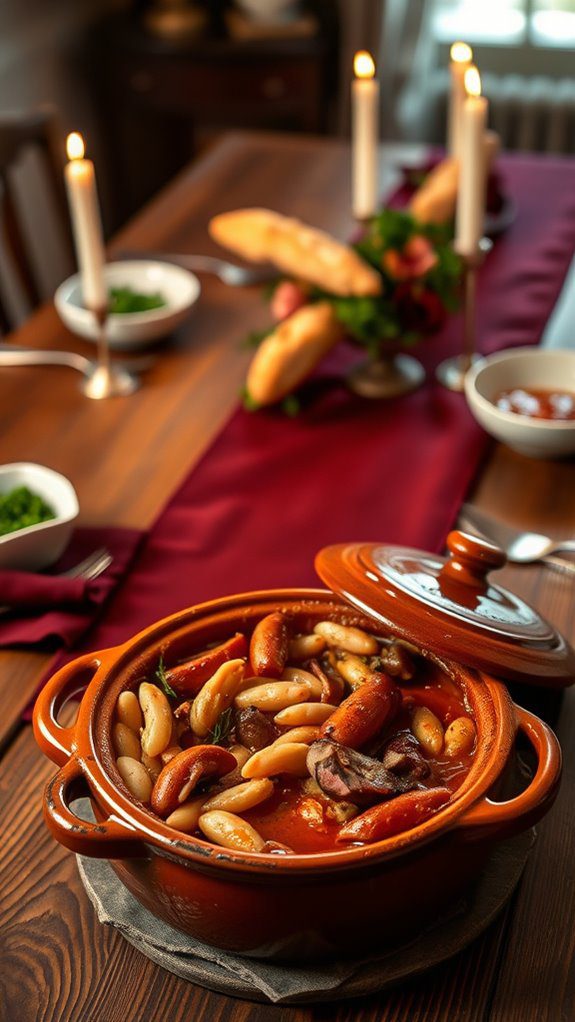 hearty french bean stew hearty french bean stew