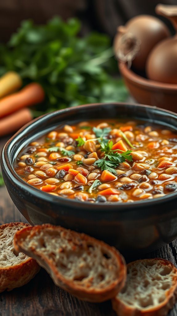 hearty lentil soup recipe