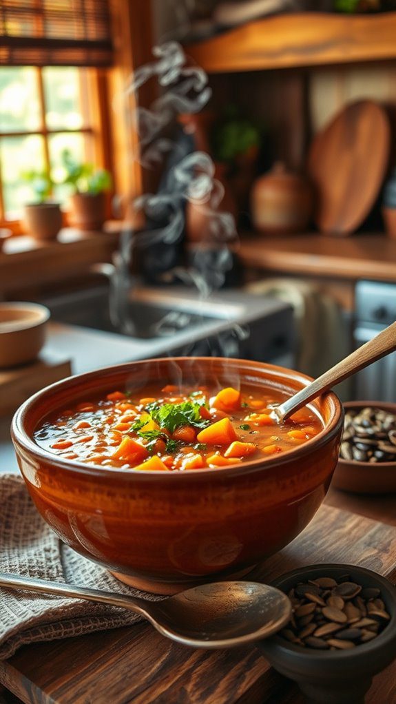 hearty lentil soup recipe