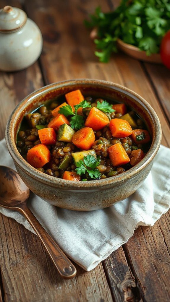 hearty lentil vegetable stew hearty lentil vegetable stew