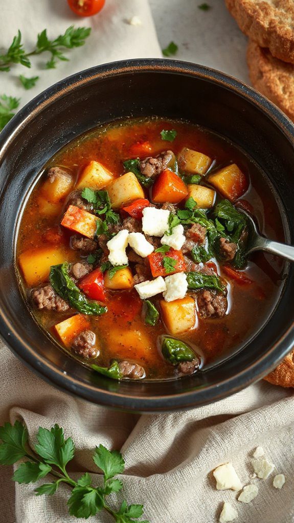 hearty low carb soup recipe