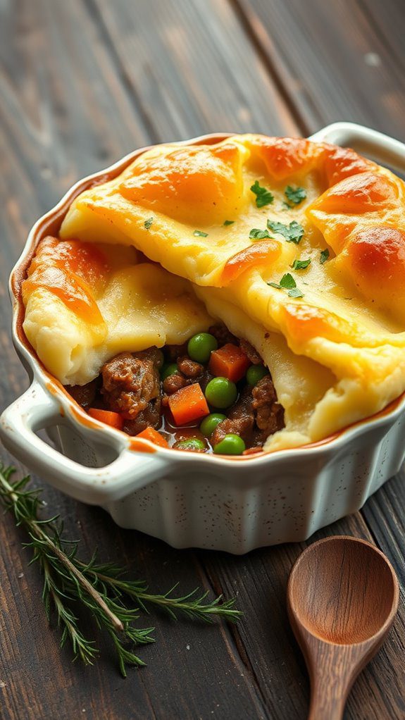 hearty meat and potatoes