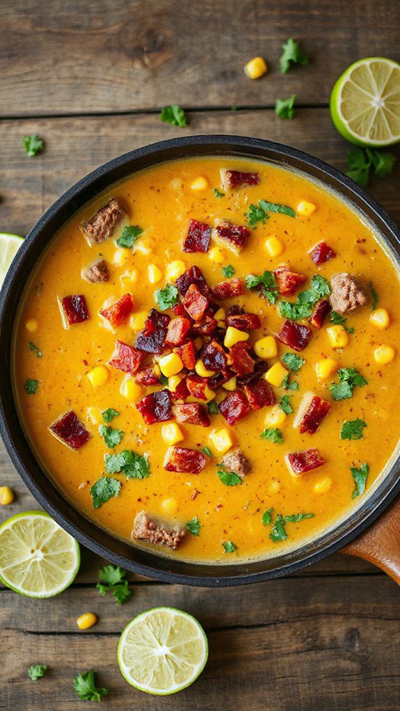 hearty southwestern corn chowder