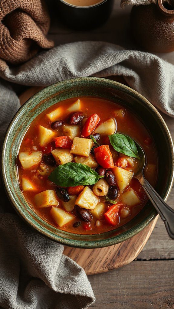 hearty vegetable soup recipe