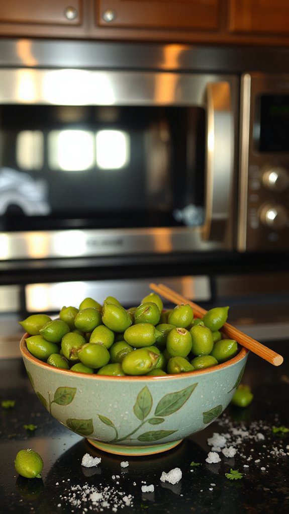 heat and serve edamame