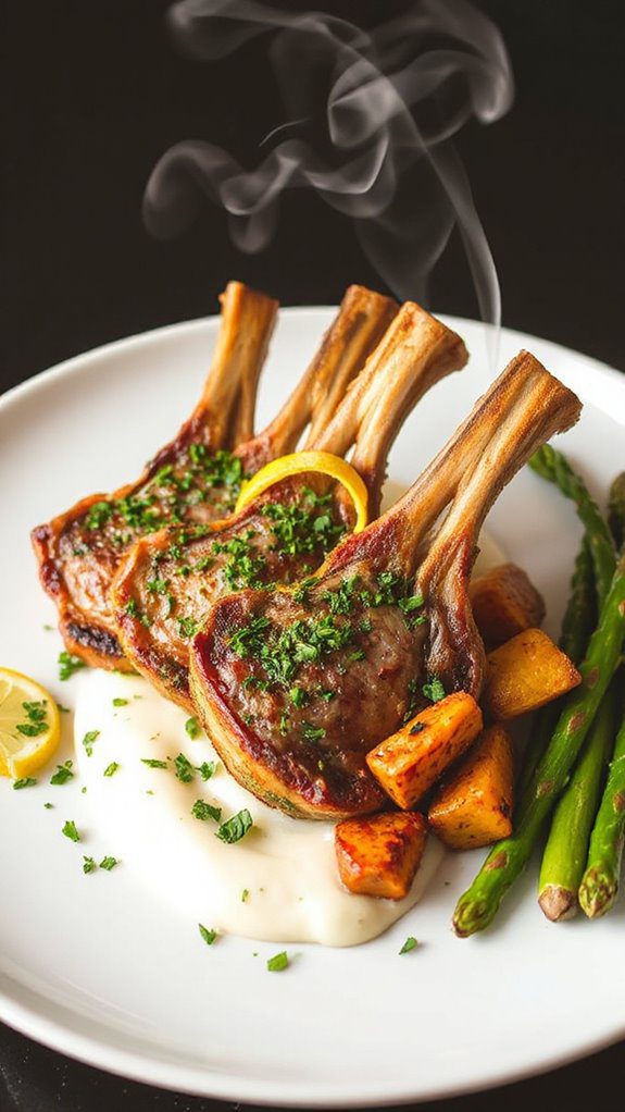 herb crusted lamb chops recipe herb crusted lamb chops recipe