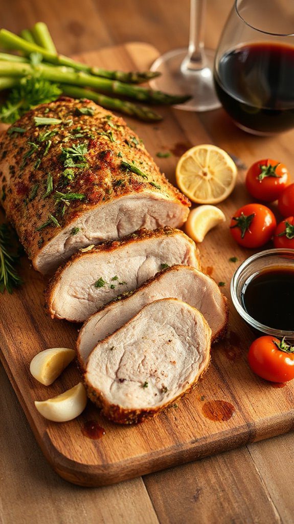 herb crusted pork preparation technique herb crusted pork preparation technique