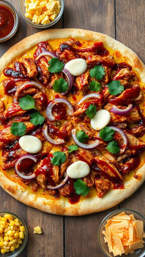 homemade barbecue chicken pizza homemade barbecue chicken pizza